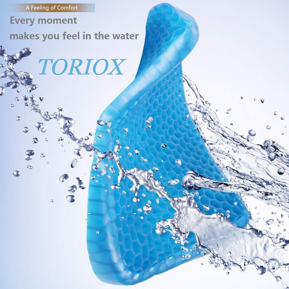 Toriox Gel Seat Cushion Comfort Blue Design Gel Pad