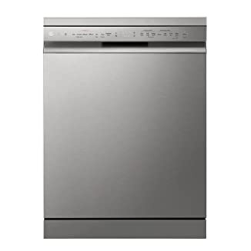 LG 14 Place Freestanding Dishwasher (TrueSteam, DFB532FP, Silver)